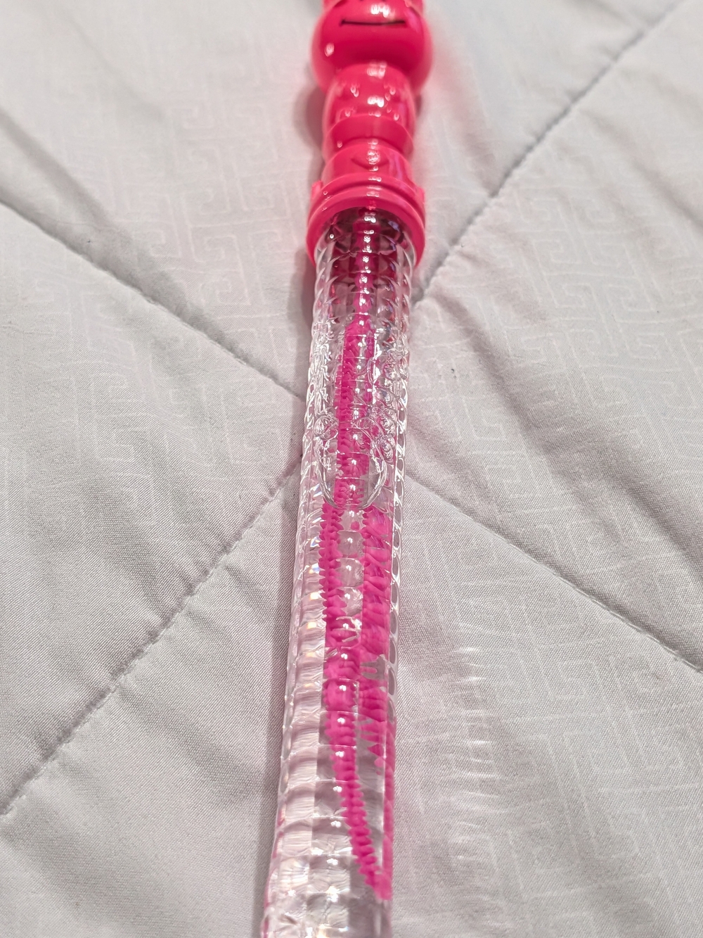 Pink Bubble Wand Toy - Kids Decorations